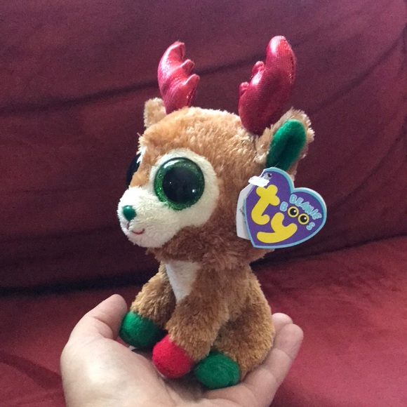 Beanie Boo “Alpine” (Reindeer) 6 inch with tags - Picture 3 of 7